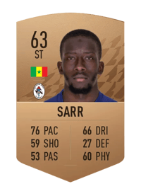 Adama Sarr Common 63 OVR