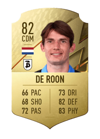 Marten de Roon Rare 82 OVR