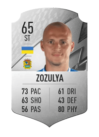 Roman Zozulya Rare 65 OVR
