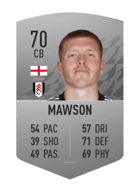 Alfie Mawson Common 70 OVR