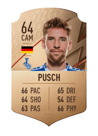 Kolja Pusch Rare 64 OVR