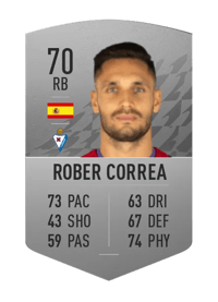 Rober Correa Common 70 OVR