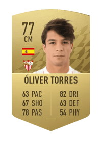 Óliver Torres Common 77 OVR