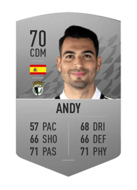 Andy Common 70 OVR
