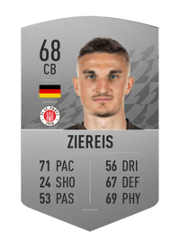 Philipp Ziereis Common 68 OVR