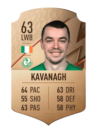 Sean Kavanagh Rare 63 OVR