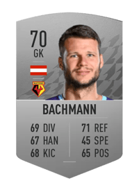 Daniel Bachmann Common 70 OVR