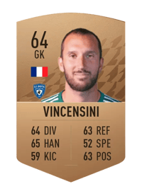Thomas Vincensini Common 64 OVR