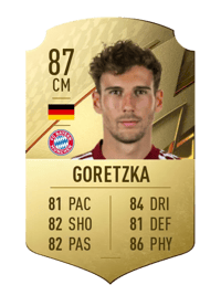 Leon Goretzka Rare 87 OVR