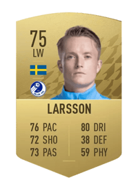 Sam Larsson Common 75 OVR
