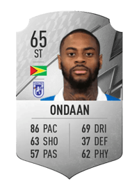 Terell Ondaan Rare 65 OVR