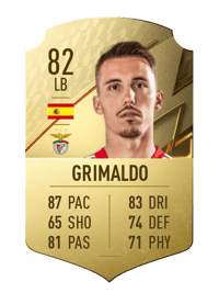 Grimaldo Rare 82 OVR