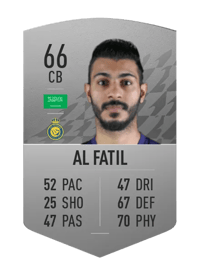 Mohammed Al Fatil Common 66 OVR