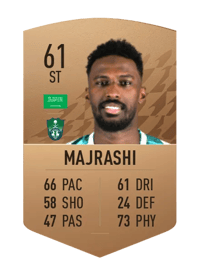Mohammed Majrashi Common 61 OVR