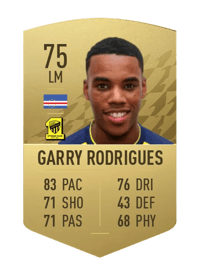 Garry Rodrigues Common 75 OVR