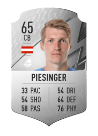 Simon Piesinger Rare 65 OVR