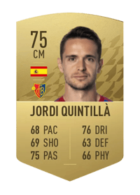 Jordi Quintillà Common 75 OVR