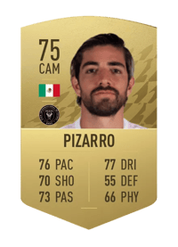 Rodolfo Pizarro Common 75 OVR