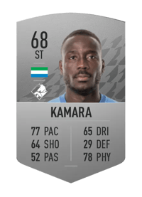 Alhaji Kamara Common 68 OVR