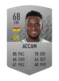 David Accam Common 68 OVR
