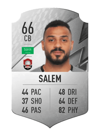 Mohammed Salem Rare 66 OVR