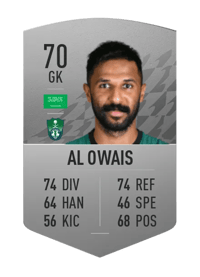 Mohammed Al Owais Common 70 OVR