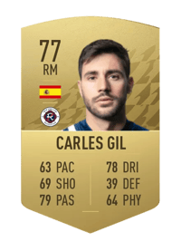 Carles Gil Common 77 OVR