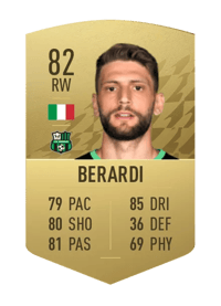 Domenico Berardi Common 82 OVR