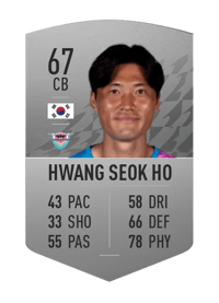 Hwang Seok Ho Common 67 OVR