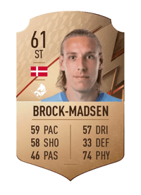 Nicolai Brock-Madsen Rare 61 OVR