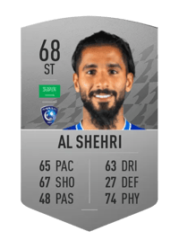 Saleh Al Shehri Common 68 OVR