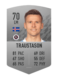 Arnór Ingvi Traustason Common 70 OVR