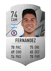 Guillermo Fernández Rare 74 OVR