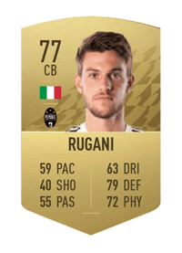 Daniele Rugani Common 77 OVR