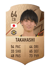 Yuji Takahashi Rare 64 OVR