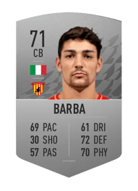 Federico Barba Common 71 OVR