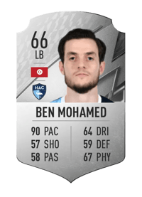 Ayman Ben Mohamed Rare 66 OVR
