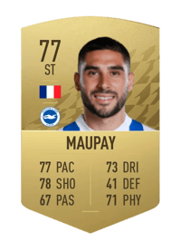 Neal Maupay Common 77 OVR