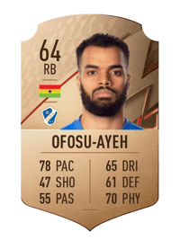 Phil Ofosu-Ayeh Rare 64 OVR