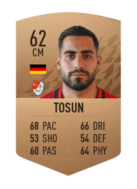 Ünal Tosun Common 62 OVR