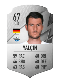 Robin Yalçın Rare 67 OVR