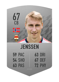 Ulrik Yttergård Jenssen Common 67 OVR