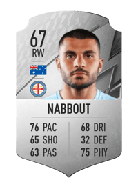 Andrew Nabbout Rare 67 OVR