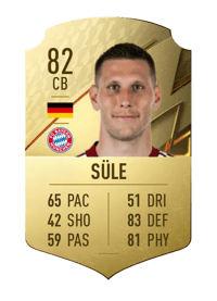 Niklas Süle Rare 82 OVR