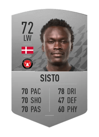 Pione Sisto Common 72 OVR
