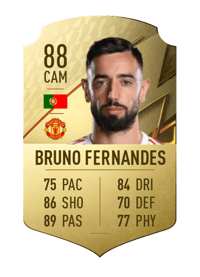 Bruno Fernandes Rare 88 OVR