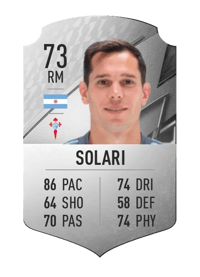 Augusto Solari Rare 73 OVR