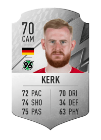 Sebastian Kerk Rare 70 OVR