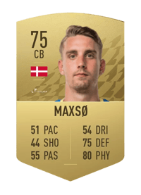 Andreas Maxsø Common 75 OVR