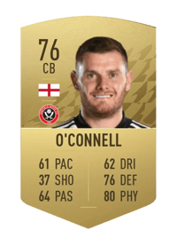 Jack O'Connell Common 76 OVR